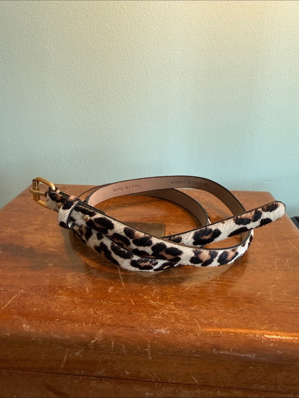 NWOT Ann Taylor Leather Belt Size Medium